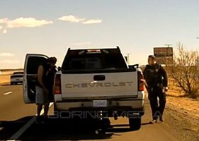 Raw video shows the moment New Mexico officer killed during traffic stop Photo 0001
