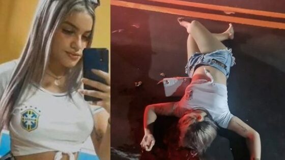 Woman has her head immediately crushed in a motorcycle accident in traffic in Brazil Photo 0001 Video Thumb