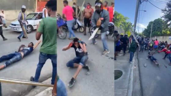 Alleged thief being lynched by angry population in colombia Photo 0001 Video Thumb