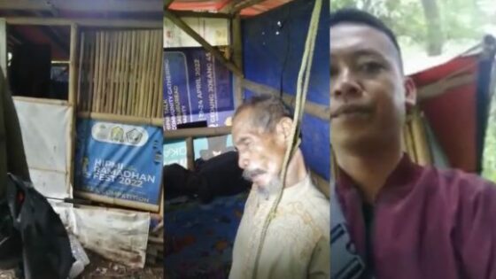Elderly man found hanged inside old house somewhere in asia Photo 0001 Video Thumb