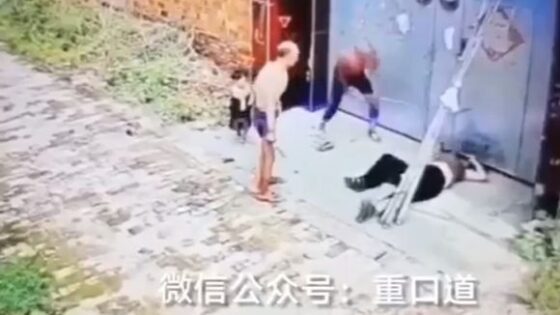 Elderly man seriously attacks a woman and child with a shovel and kills them in china Photo 0001 Video Thumb