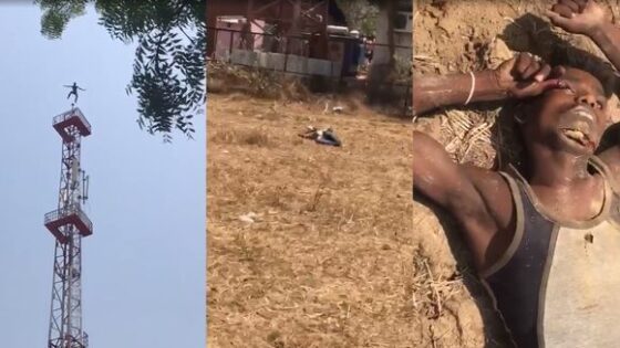Man throws himself to death in grisly suicide Photo 0001 Video Thumb