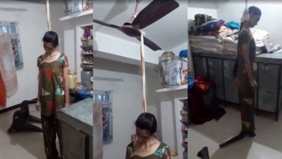Woman hanged herself at the ceiling fan Photo 0001 Video Thumb