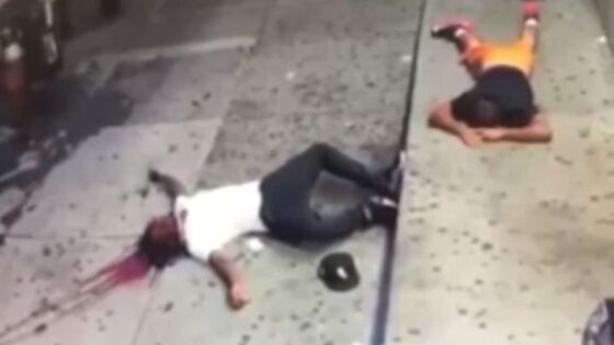 Guy play dead after shooting Photo 0001 Video Thumb