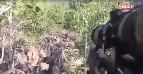 Pkk soldier get shot by a turkish sniper Photo 0001 Video Thumb