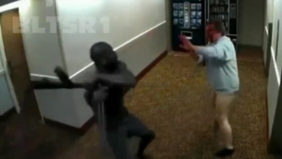 Black man brutally beats old man Photo 0001 Video Thumb