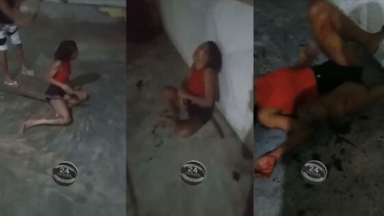 Drug dealers beating young girl with no mercy Photo 0001 Video Thumb
