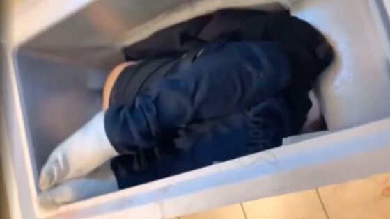 Man body found in a freezer Photo 0001 Video Thumb