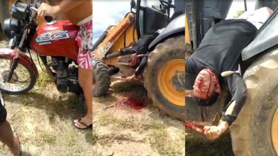 Man shot in agony on top of a tractor Photo 0001 Video Thumb