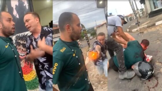 Man shot in brazil street fight Photo 0001 Video Thumb