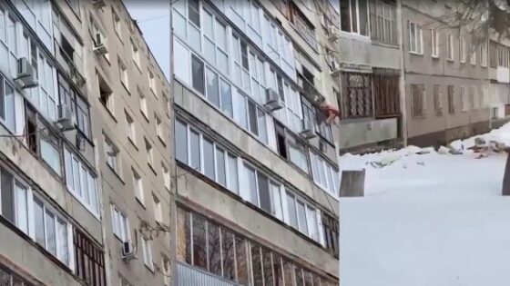 Man throws naked body from window Photo 0001 Video Thumb