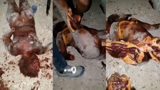 Extremely graphic full version woman brutally and cruelly dismembered and chopped up with a machete in haiti Photo 0001 Video Thumb