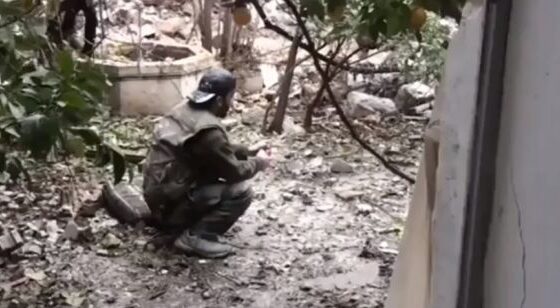 Soldier explodes with his bomb Photo 0001 Video Thumb