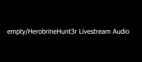 Empty heroine hunters suicide livestream audio Photo 0001 Video Thumb