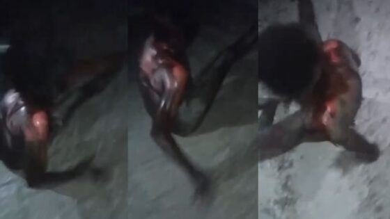 Pregnant woman allegedly girlfriend of gang member being brutally lynched by rival faction members Photo 0001 Video Thumb