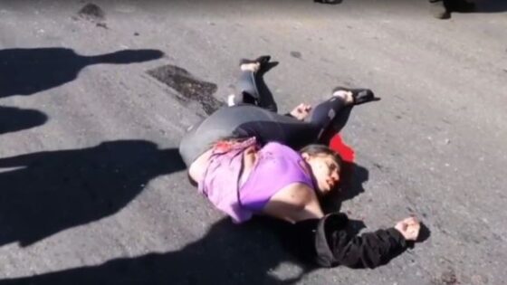 Woman crushed by dump truck Photo 0001 Video Thumb