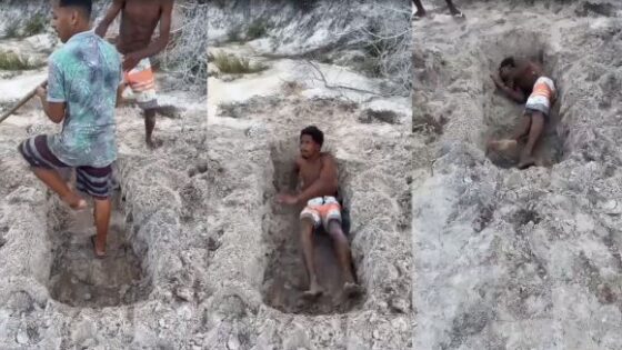 Brazil he was forced to dig his own grave and then executed Photo 0001 Video Thumb