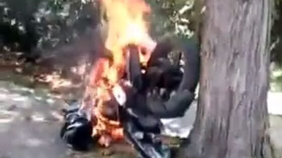 Motorcycle thief got stripped and punished by gang Photo 0001 Video Thumb