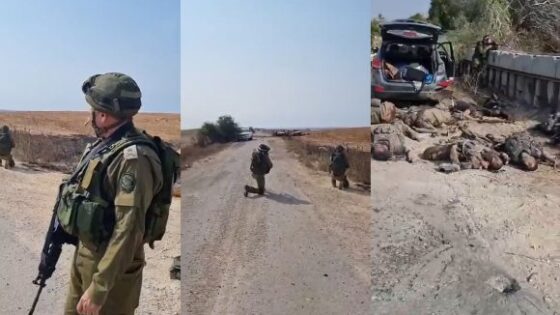 Israeli general shows dozens of palestinian extremists killed after fierce battle during israel defense operation Photo 0001 Video Thumb