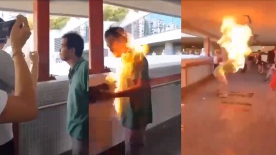 Man is set on fire in horrific murder attempt Photo 0001 Video Thumb