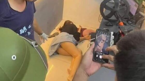 Woman is stabbed to death by her exboyfriend while working in a clothing store everything is captured through the lens of a surveillance camera Photo 0001 Video Thumb