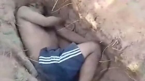 A man was beaten to death in a grave for betraying a gang Photo 0001 Video Thumb