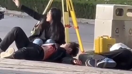 Lunatic stabs people randomly on the street in china in terrible and cruel attack Photo 0001 Video Thumb