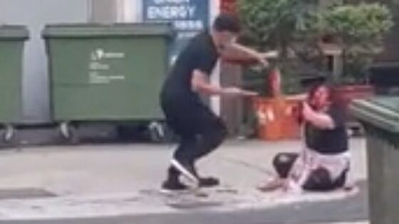 Man brutally stabs his wife in front of everyone in singapore Photo 0001 Video Thumb