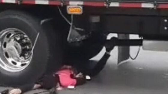 Motorcyclist crushed by fuel truck in colombia Photo 0001 Video Thumb