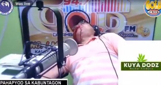 Radio presenter in philippines shot dead while broadcasting live on facebook Photo 0001 Video Thumb