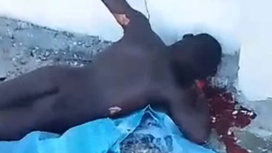 Famous criminal is killed in haiti in the worst way being burned alive and stabbed in the head Photo 0001 Video Thumb