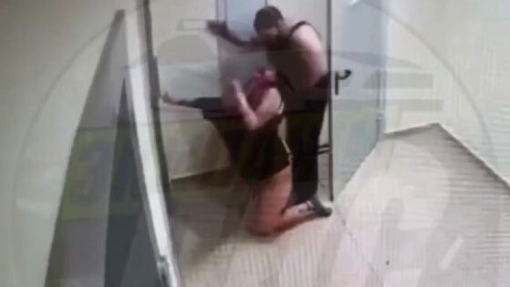Man beats his wife and all the violence is caught on surveillance camera Photo 0001 Video Thumb