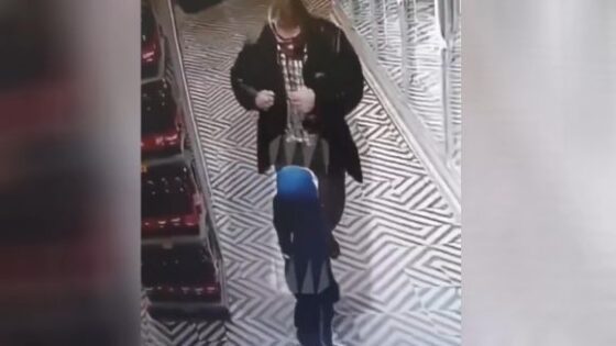 A drunk man punches a young child in a supermarket in russia Photo 0001 Video Thumb