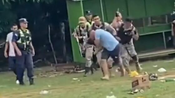 Man brutally beaten by police in brazil for reasons still unknown Photo 0001 Video Thumb