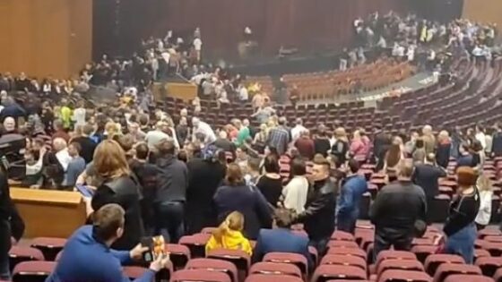 Moscow crocus city hall concert hall at the time of the terrorist attack in russia by isis terrorists Photo 0001 Video Thumb
