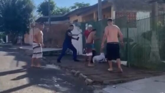 Man who allegedly abused child is beaten by angry population in brazil Photo 0001 Video Thumb