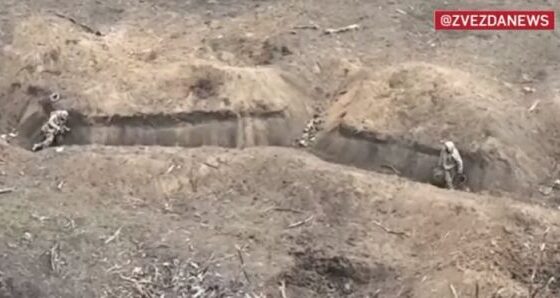 Russian drone destroys ukrainian dugout Photo 0001 Video Thumb