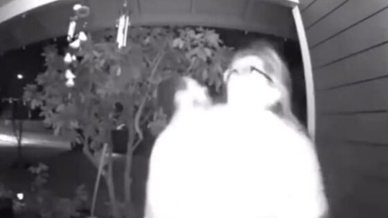 Scary footage recorded by a ring cam camera shows a woman being kidnapped from her balcony Photo 0001 Video Thumb