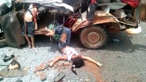 Many people died including children in a very terrible traffic accident in brazil Photo 0001 Video Thumb