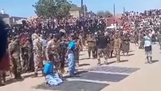 New public execution of two convicted murderers in yemen Photo 0001 Video Thumb