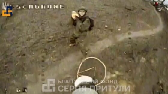 Soldier tries to escape from drone but fails and dies after becoming a ball of flames lesson never face a drone run away Photo 0001 Video Thumb