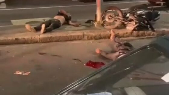 Two thieves on motorcycles are chased and killed by police in brazil Photo 0001 Video Thumb
