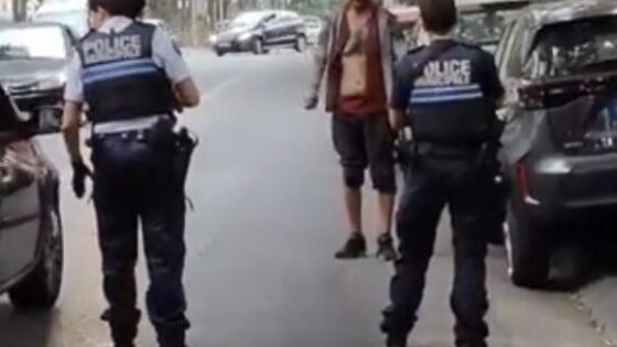 Did a civilian have to act despite the presence of two police officers Photo 0001 Video Thumb