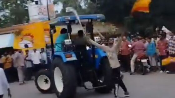 Man run over by tractor in accident at bizarre party in india Photo 0001 Video Thumb