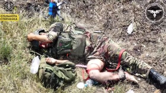 Rotten soldier full of rotten flesh eating flies knowing he is close to death calmly awaits his explosive end by killer drone in russia vs ukraine war Photo 0001 Video Thumb