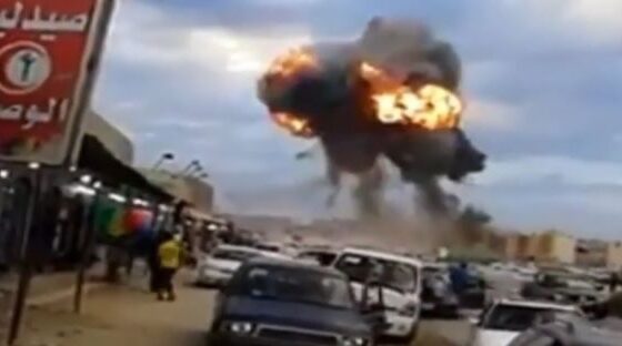 Videos of the crash of a libyan military plane Photo 0001 Video Thumb