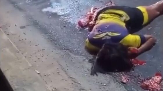 A womans body was torn apart in brazil when she was run over by a truck Photo 0001 Video Thumb