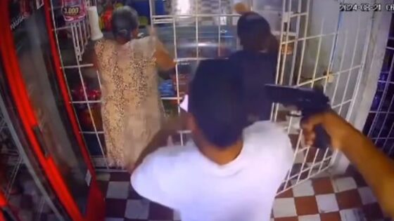 Brutal shooting murder inside a store in colombia probably ordered death Photo 0001 Video Thumb