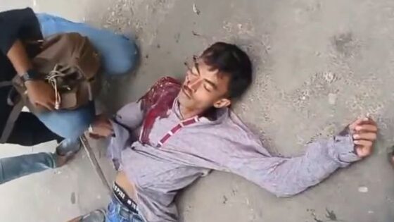 Man dies by getting a gunshot in head 2024 bangladesh quota protest Photo 0001 Video Thumb