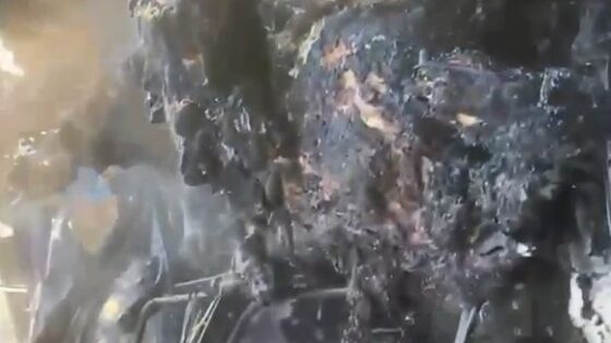 Terrorists charred after israeli air attack Photo 0001 Video Thumb